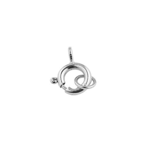 Sterling Silver Clasp, 5.5–7mm — CBR7SS/CBR5SS