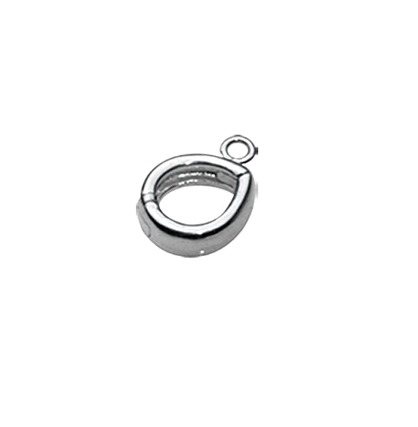 Sterling Silver Clasp, 10x11mm — CS439SS