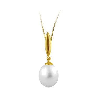 18ct Drop Pearl Pendant, 11–11.5mm — P1529
