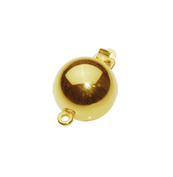 18ct Polish Ball Clasp