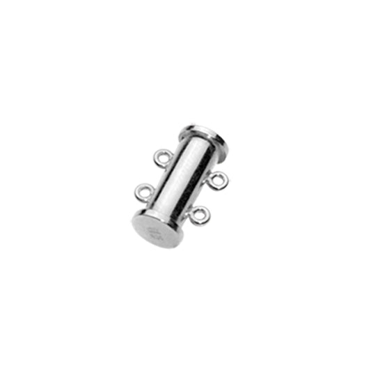 Sterling Silver Clasp, 11x15mm — C002SS/2