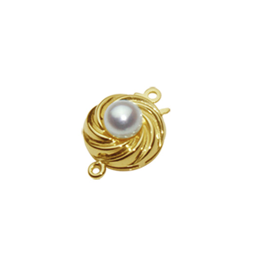 14ct Gold Clasp with Freshwater Pearl, 11mm — C11207Y4