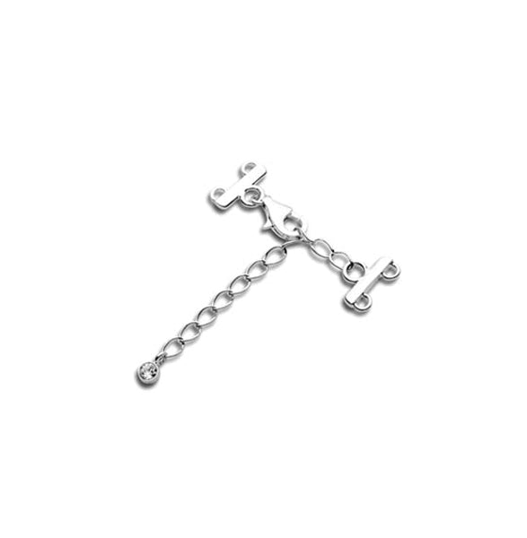 Sterling Silver Clasp, 12mm — C1202SS/2