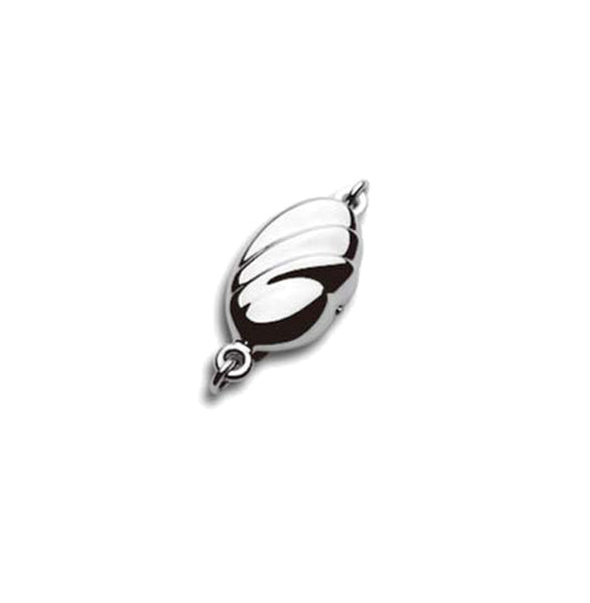 Sterling Silver Clasp, 8x12mm — C1510SS