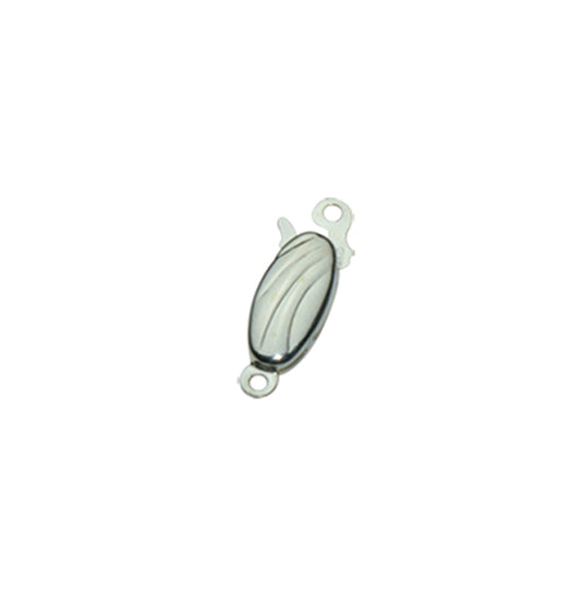 Sterling Silver Clasp, 8x19mm — C15222SS
