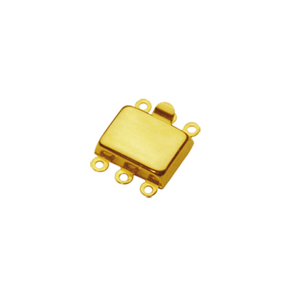 Gold Clasp, 12x13mm — C17191Y9/3