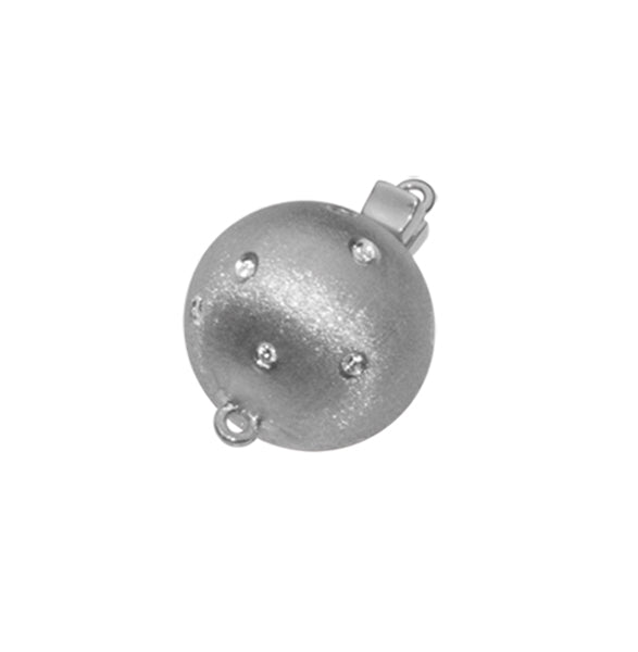 18ct White Gold Matt Clasp — CA106MW8
