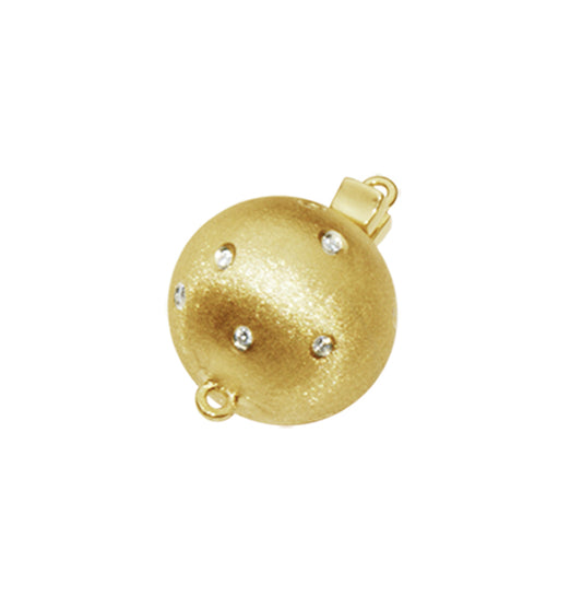 18ct Yellow Gold Matt Clasp — CA106MY8