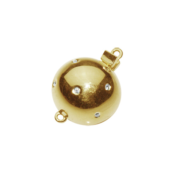 18ct Yellow Gold Polished Clasp — CA106Y8