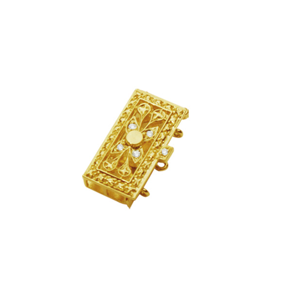 14ct Gold Clasp, 11x20mm — CK717LY4/3