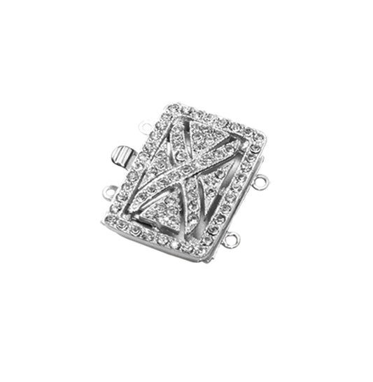Sterling Silver Clasp, 22x24mm — CP1069SS/2
