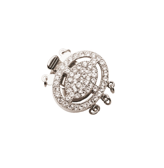 Sterling Silver Clasp, 16x20mm — CP1417SS/3