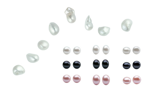 Freshwater Half Drilled (Per Pair)