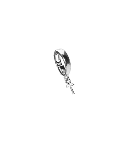 Pendant Bail Finding, 3.5mm Cup — H668S